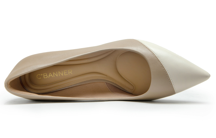 (W) C°BANNER Sheepskin High Heels 6cm 'Colorblock Stiletto' 圖 11