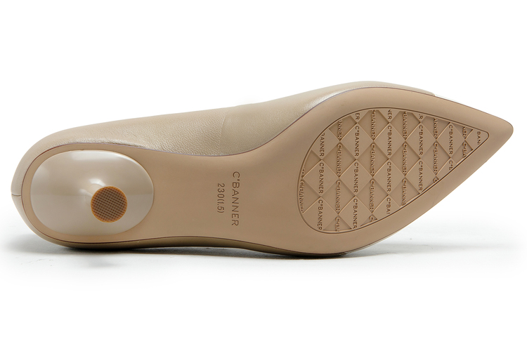 (W) C°BANNER Sheepskin High Heels 6cm 'Colorblock Stiletto' 圖 12