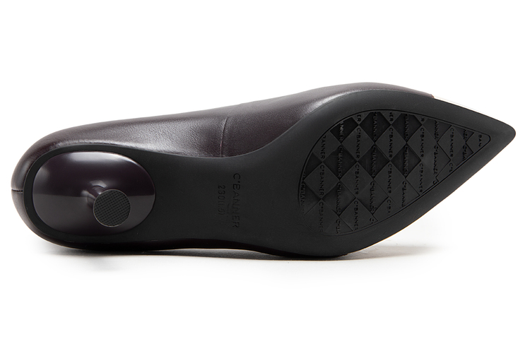 (W) C°BANNER Sheepskin High Heels 6cm 'Colorblock Stiletto' 圖 18