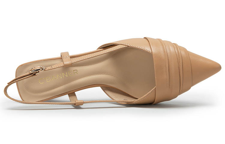 (W) C°BANNER Sheepskin Leather Pointed Toe High Heels 5cm 'Fashion' 圖 4