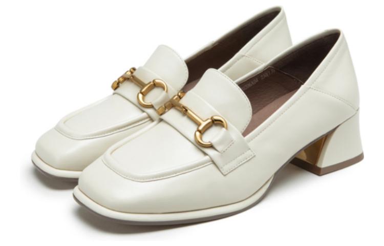 (W) C°BANNER Sheepskin Loafer 'Beige Horsebit' 圖 2