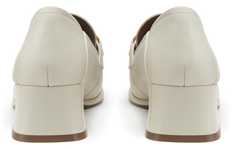 (W) C°BANNER Sheepskin Loafer 'Beige Horsebit' 圖 4