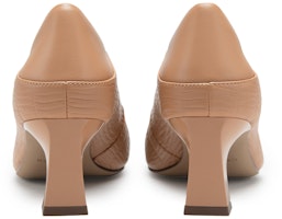 (W) C°BANNER 羊皮尖头粗跟5.5cm经典高跟鞋 A23158202 2