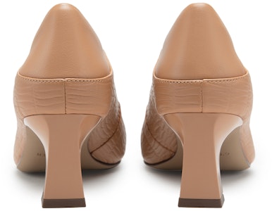 (W) C°BANNER 羊皮尖头粗跟5.5cm经典高跟鞋 A23158202 2