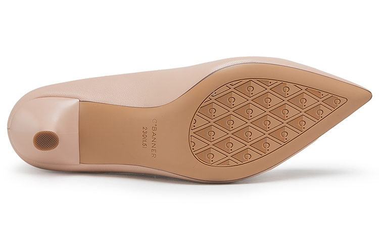 (W) C°BANNER Sheepskin Pointed Toe Stiletto Heels 'Commuter' 圖 12