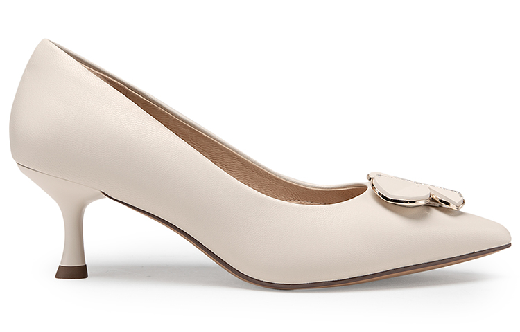 (W) C°BANNER Sheepskin Pointed Toe Stiletto Heels 'Commuter' 圖 2