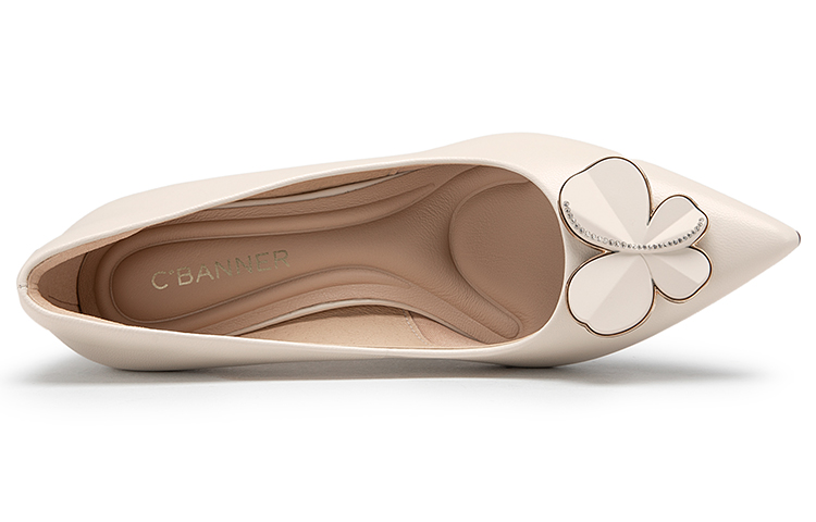 (W) C°BANNER Sheepskin Pointed Toe Stiletto Heels 'Commuter' 圖 5