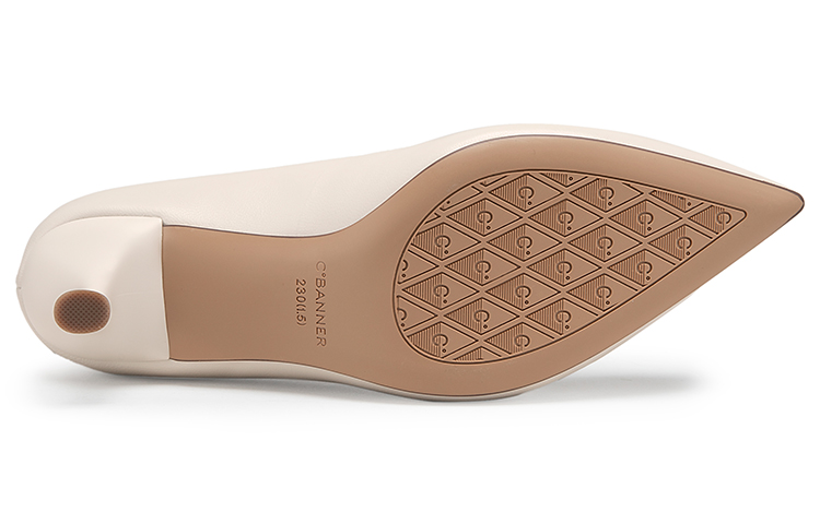 (W) C°BANNER Sheepskin Pointed Toe Stiletto Heels 'Commuter' 圖 6