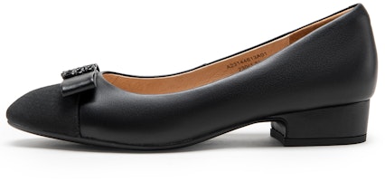(Women) C°BANNER Sheepskin Round Toe Chunky Heel Pumps '3cm' A23144613 (Women) C°BANNER Sheepskin Round Toe Chunky Heel Pumps '3cm' A23144613