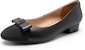 (Women) C°BANNER Sheepskin Round Toe Chunky Heel Pumps '3cm' A23144613