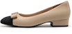(Women) C°BANNER Sheepskin Round Toe Chunky Heel Pumps '3cm' A23144613