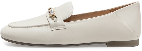 (Women) C°BANNER Sheepskin Simple Commuter Casual Flat 'White' A23111868B04 (Women) C°BANNER Sheepskin Simple Commuter Casual Flat 'White' A23111868B04
