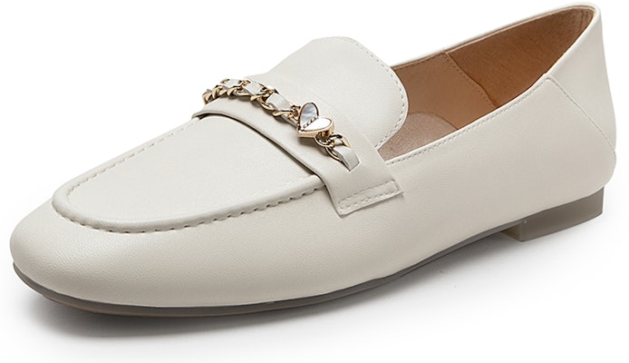 (Women) C°BANNER Sheepskin Simple Commuter Casual Flat 'White' A23111868B04 Lookbook (Women) C°BANNER Sheepskin Simple Commuter Casual Flat 'White' A23111868B04