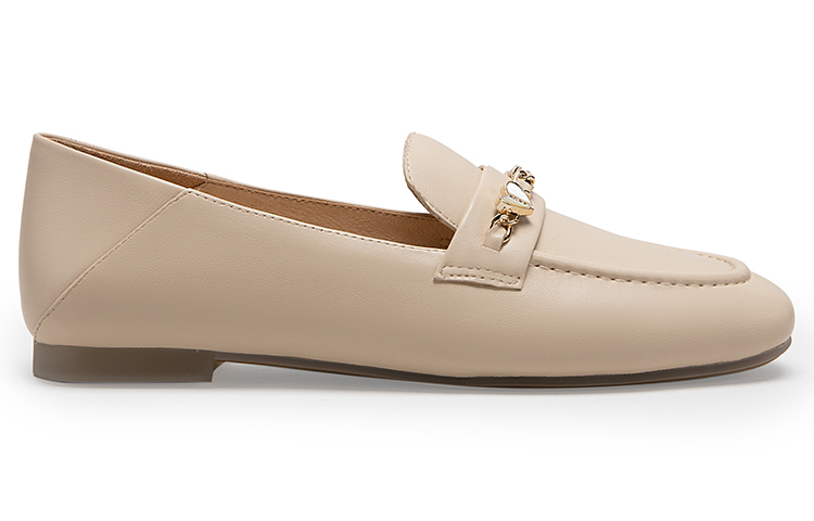 Order 千百度 C°BANNER 羊皮簡約通勤休閒單鞋 女款 杏色