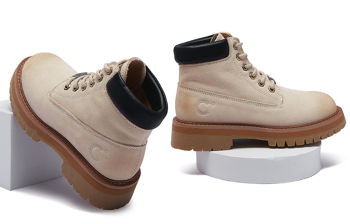 (W) C°BANNER Short Boot 'Beige Martin' 圖 4