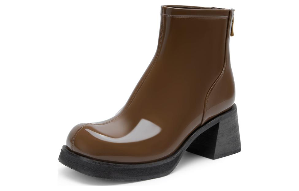 (W) C°BANNER Short Boot 'Fashionable Shiny Brown' 圖 2