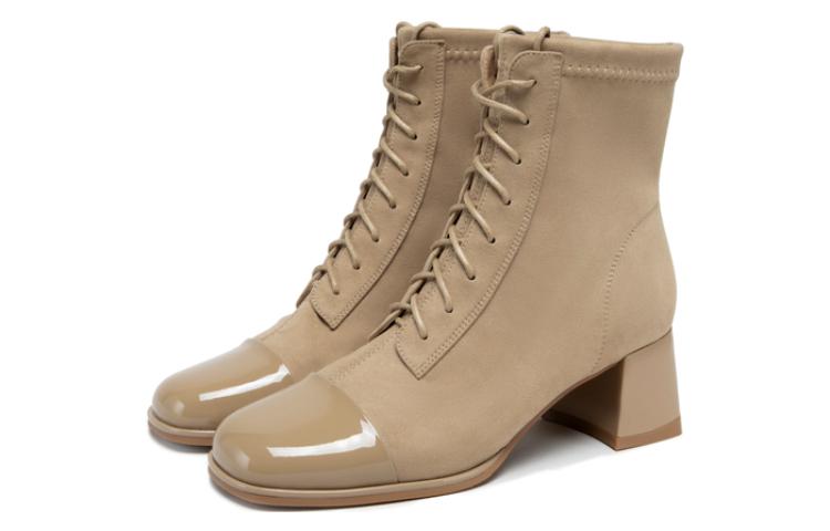 (W) C°BANNER Short Boot 'Urban Elegance Apricot' 圖 3