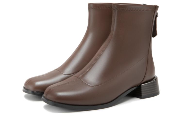 (W) C°BANNER Short Boots 'Tan Sheepskin' 圖 2