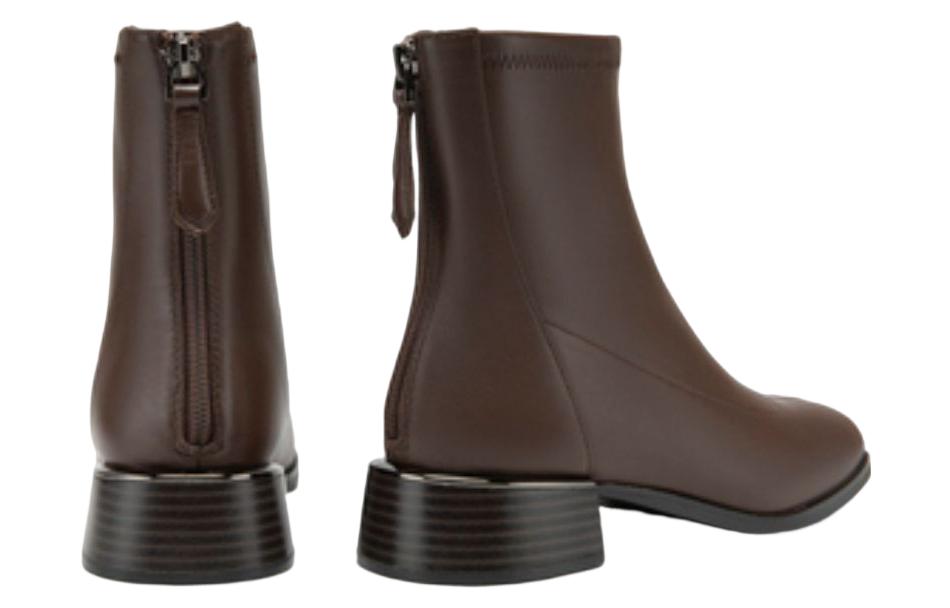 (W) C°BANNER Short Boots 'Tan Sheepskin' 圖 4