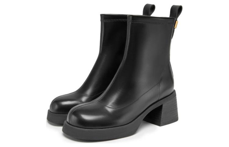 (W) C°BANNER Short Boots 'Trendy Black Wood Grain' 圖 3