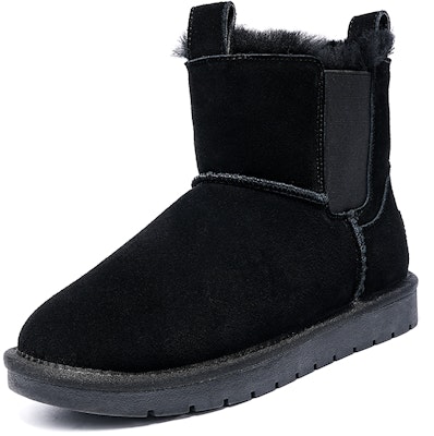 (W) Sepatu Boot Pendek Kain Salju C°BANNER 'Black Comfort Plus Velvet' Q3424349M01 Order (W) Sepatu Boot Pendek Kain Salju C°BANNER 'Black Comfort Plus Velvet' Q3424349M01