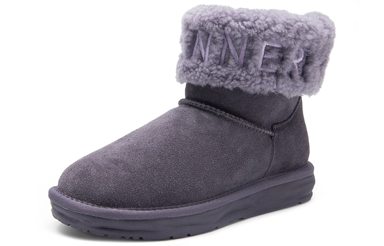 (W) C°BANNER Short Snow Boot 'Purple Casual' 圖 3