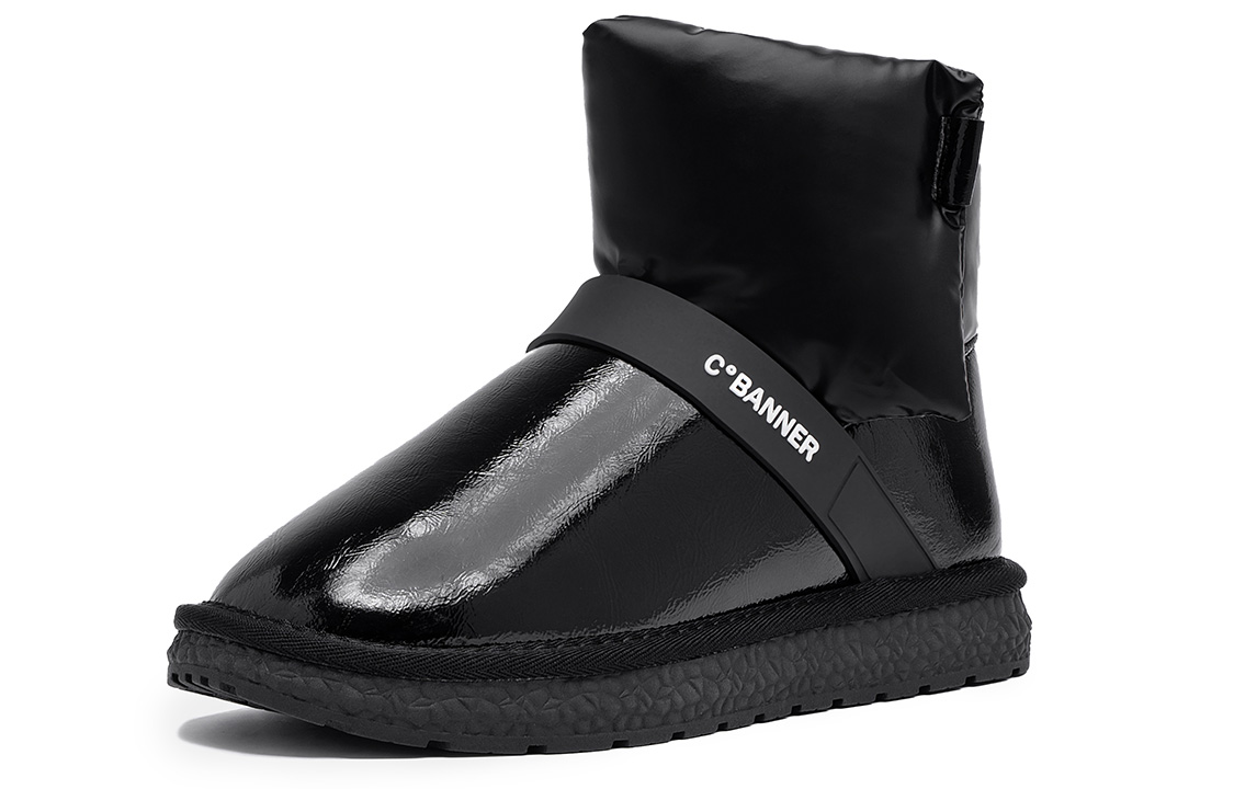 (W) C°BANNER Short Snow Boots 'Black CMFT Patchwork' 圖 2