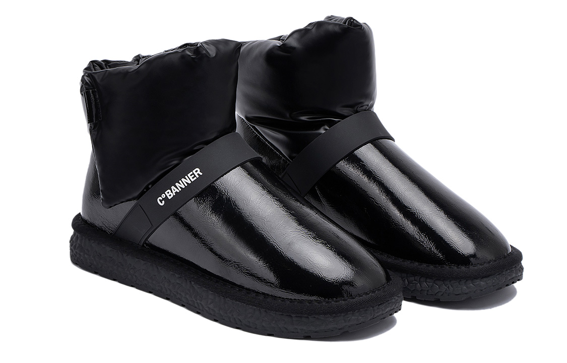 (W) C°BANNER Short Snow Boots 'Black CMFT Patchwork' 圖 4