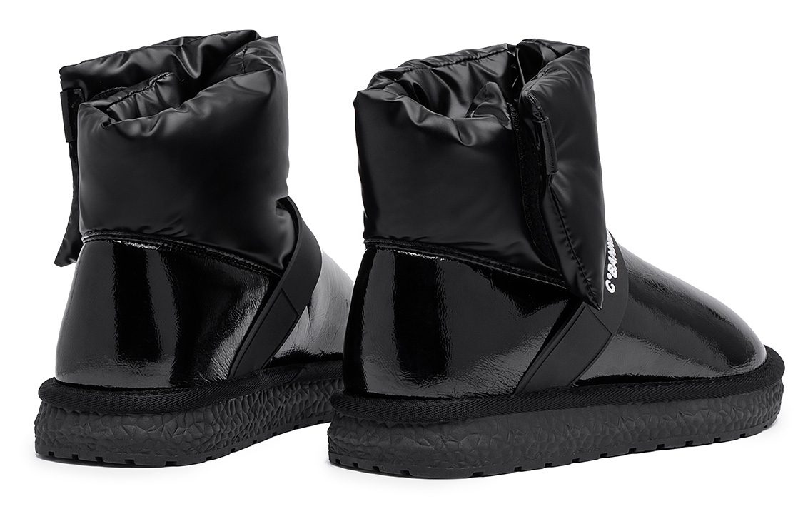 (W) C°BANNER Short Snow Boots 'Black CMFT Patchwork' 圖 5