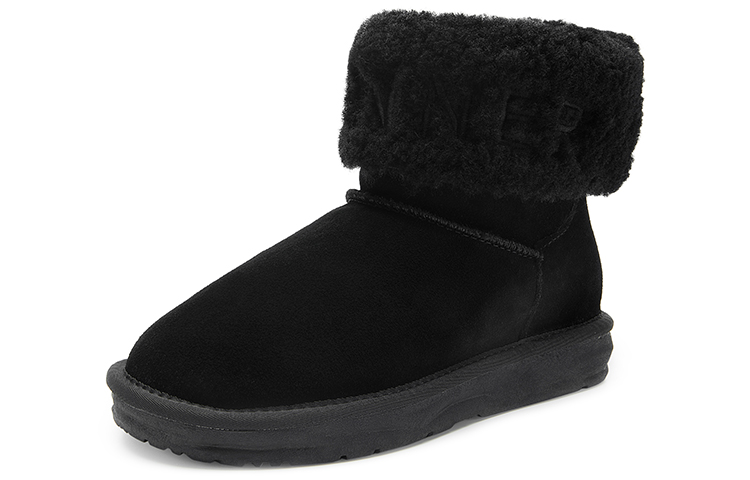 Lookbook (W) Sepatu Boot Pendek Musim Dingin C°BANNER 'Anti Slip Hangat Luar Ruangan Hitam' A22723105B01