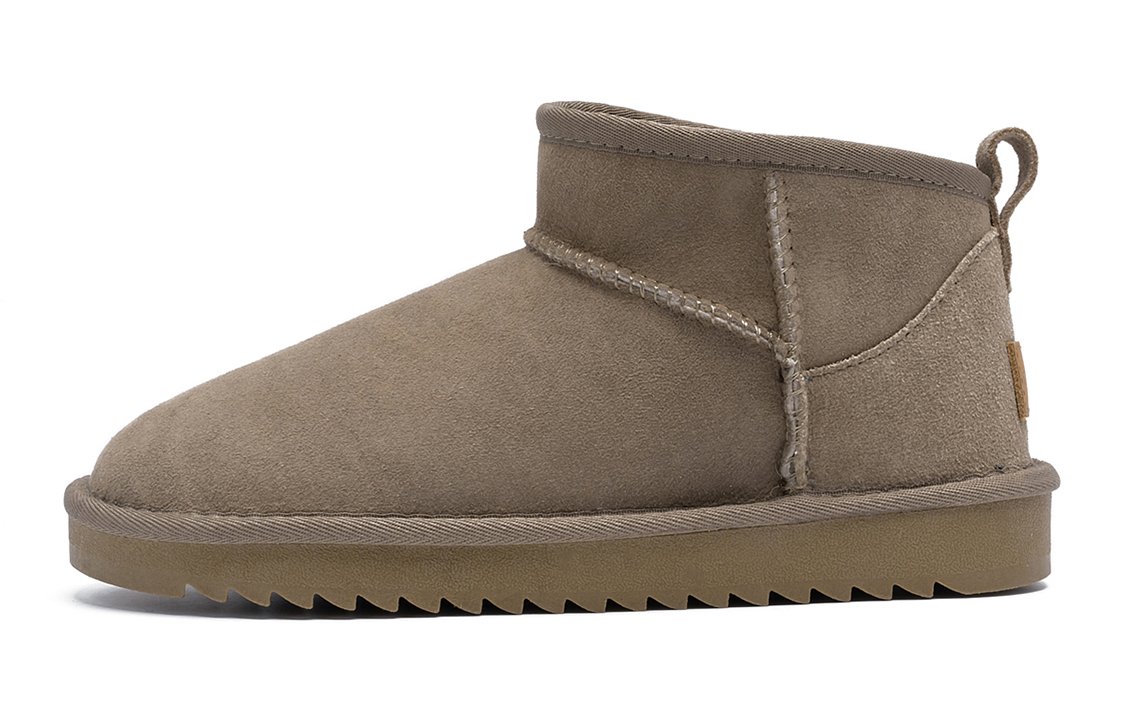 Buy (Women) C°BANNER Short Snow Boots 'Wool Splice Brown' Q6714011M44