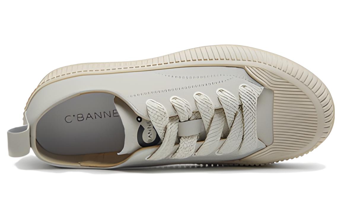 (W) C°BANNER Simple CMFT Low-Top Sneaker 'Beige' 圖 3