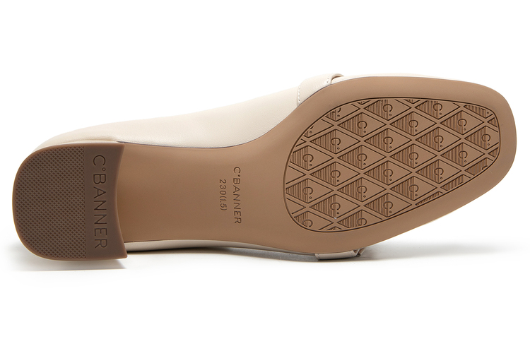 Details for (W) (レディース) C°BANNER スリッポン 'ブラックレザー' A23476020 A23476020