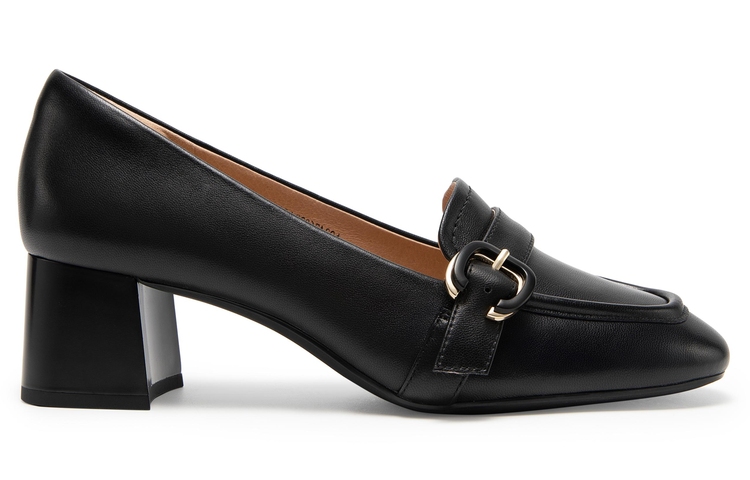 Cheap (W) (レディース) C°BANNER スリッポン 'ブラックレザー' A23476020 A23476020