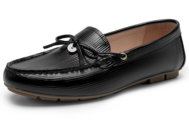 (W) C°BANNER Slip-On 'Black Simple Drawstring' 圖 3