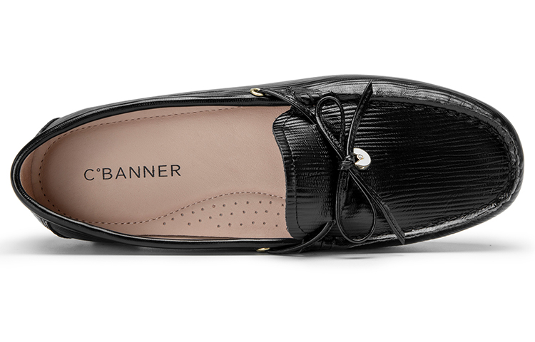 (W) C°BANNER Slip-On 'Black Simple Drawstring' 圖 5