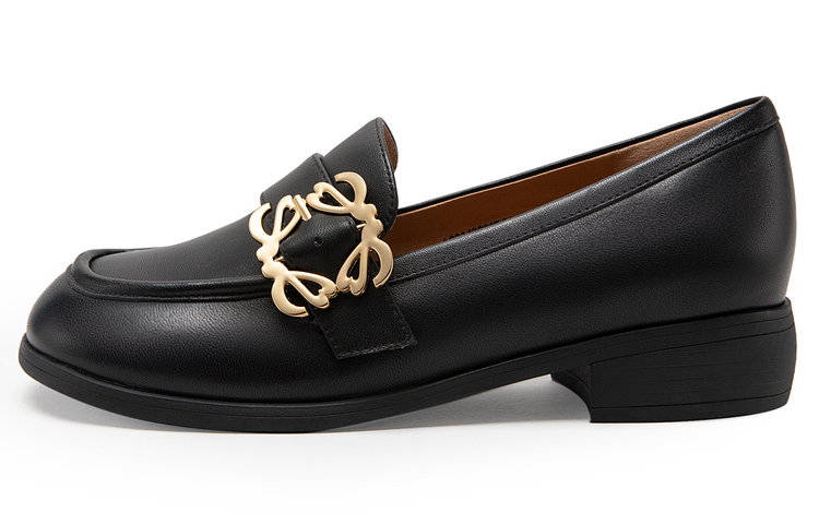 (Women) C°BANNER Slip-On 'Sheepskin Round Toe' A23143880