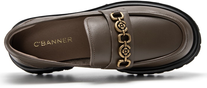 (W) C°BANNER Slip-On Loafer 'Elevated White' Putih Tinggi A23436209 3