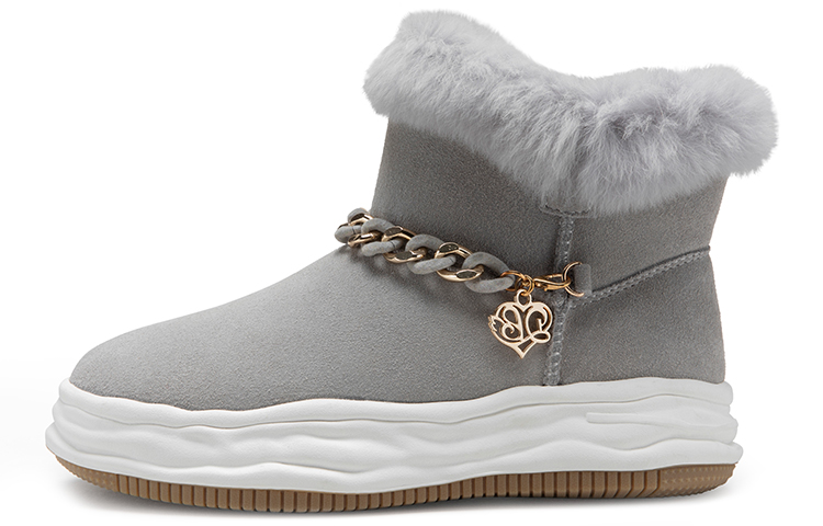 (W) C°BANNER Sneaker-Style Warm Snow Boots 'Grey'