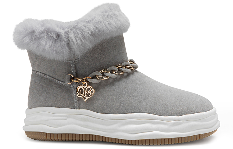 (W) C°BANNER Sneaker-Style Warm Snow Boots 'Grey' 圖 2