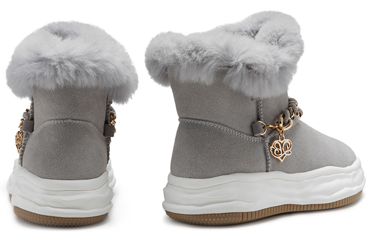 (W) C°BANNER Sneaker-Style Warm Snow Boots 'Grey' 圖 4