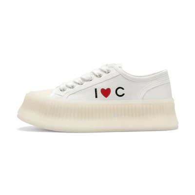 (W) C°BANNER Sneaker Low-Top 'White Love'