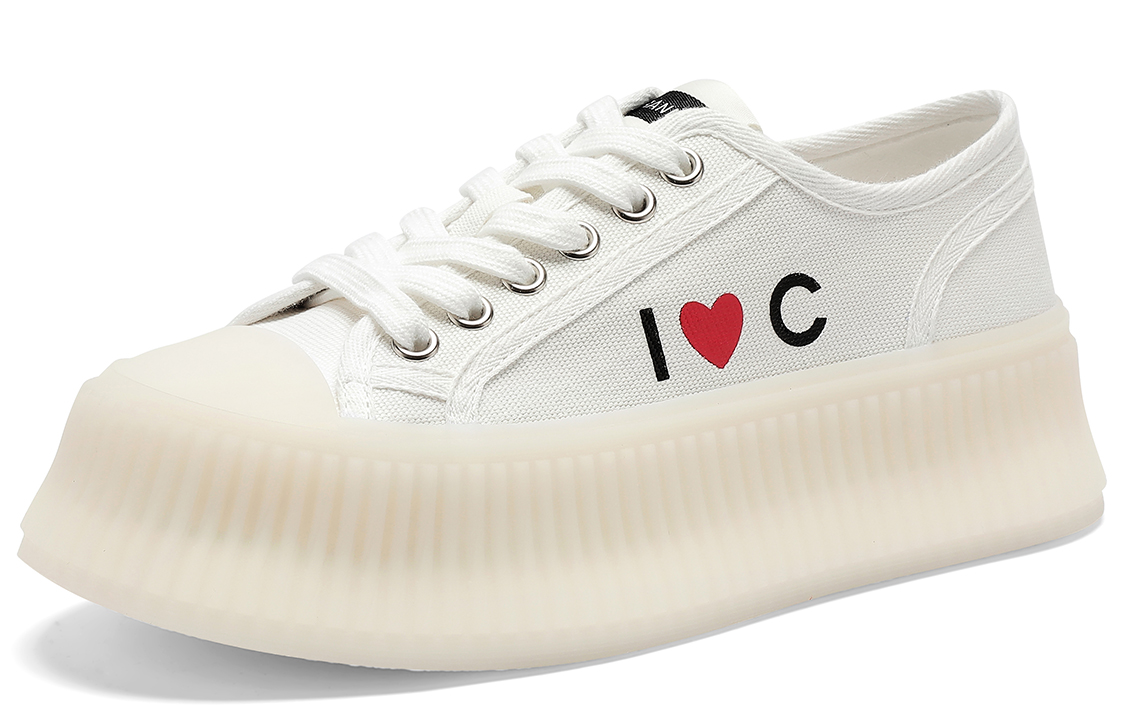 (W) C°BANNER Sneaker Low-Top 'White Love' 圖 2