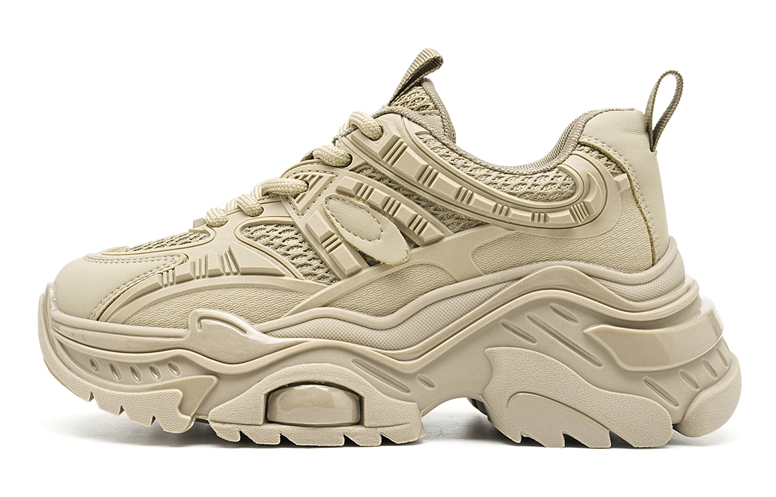 (W) C°BANNER Sneaker Low 'Khaki Patchwork'