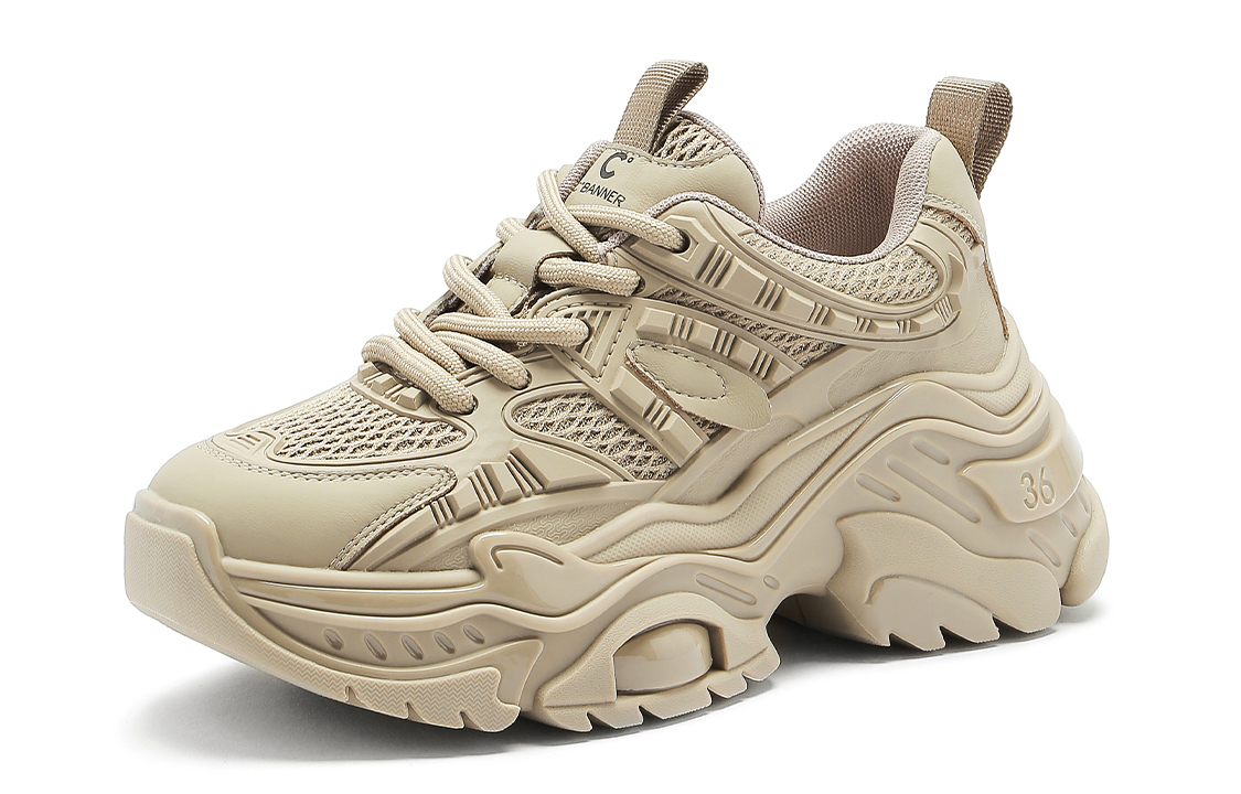 (W) C°BANNER Sneaker Low 'Khaki Patchwork' 圖 2