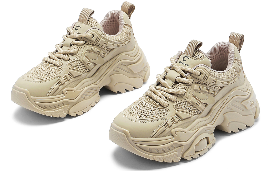 (W) C°BANNER Sneaker Low 'Khaki Patchwork' 圖 3