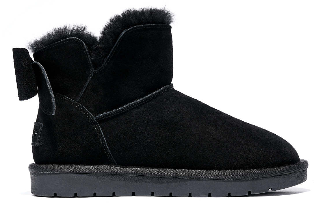(W) C°BANNER Snow Boots 'Black Velvet Warmth' 圖 2