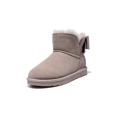 (W) C°BANNER Snow Boots 'Red Bean Paste'