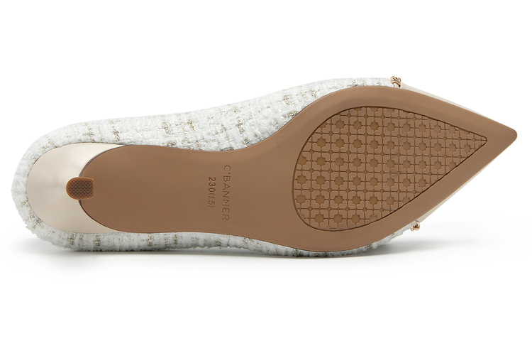 (W) C°BANNER Stiletto 6cm 'Tweed Chic Elegance' 圖 12