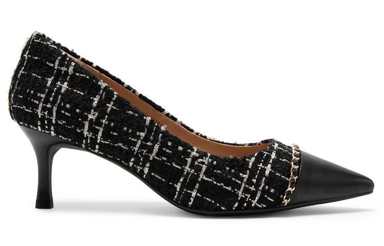 (W) C°BANNER Stiletto 6cm 'Tweed Chic Elegance' 圖 2